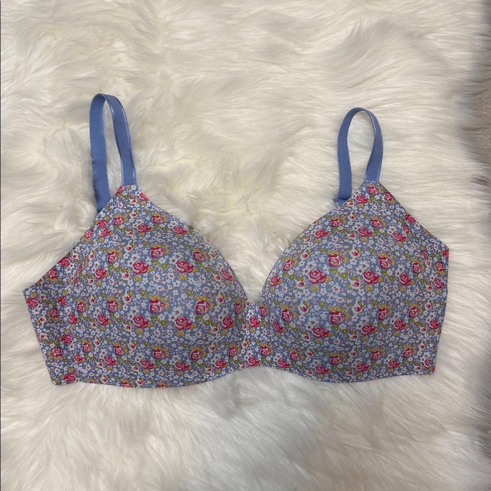 NWOT Knix X Betsey Johnson Floral Print WingWoman Contour Bra - Size 5